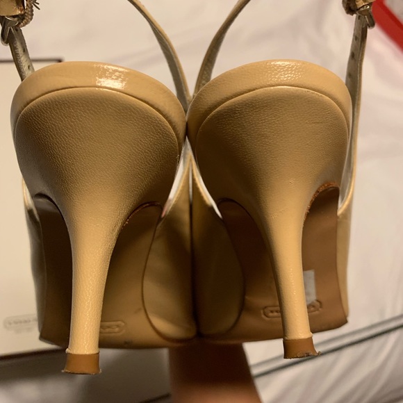 Coach sling backs size 6 - Picture 4 of 8